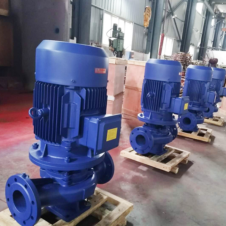 ISG單級管道離心泵發(fā)貨圖